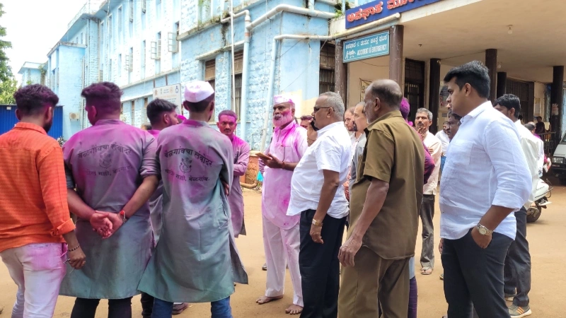 ಬೆಳಗಾವಿ ಗಣೇಶ ಉತ್ಸವ ಮೆರವಣಿಗೆ ವೇಳೆ ಅನಾಹುತ; ಓರ್ವ ಸಾವು